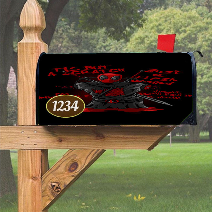 Wu Tang Clan Rap Hip Hop Music Collages Magnetic Mailbox Cover 18" X 21" Outdoor Decor