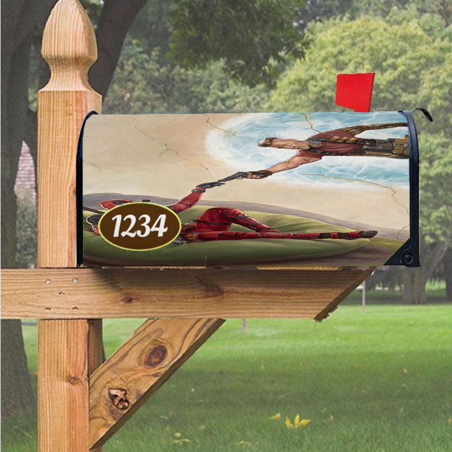 Wu Tang Clan Rap Hip Hop Music Collages Magnetic Mailbox Cover 18" X 21" Outdoor Decor