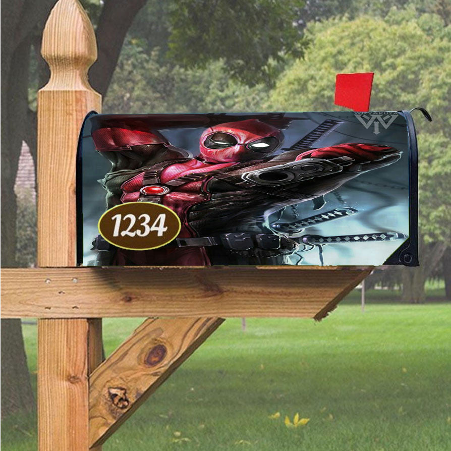 Wu Tang Clan Rap Hip Hop Music Collages Magnetic Mailbox Cover 18" X 21" Outdoor Decor