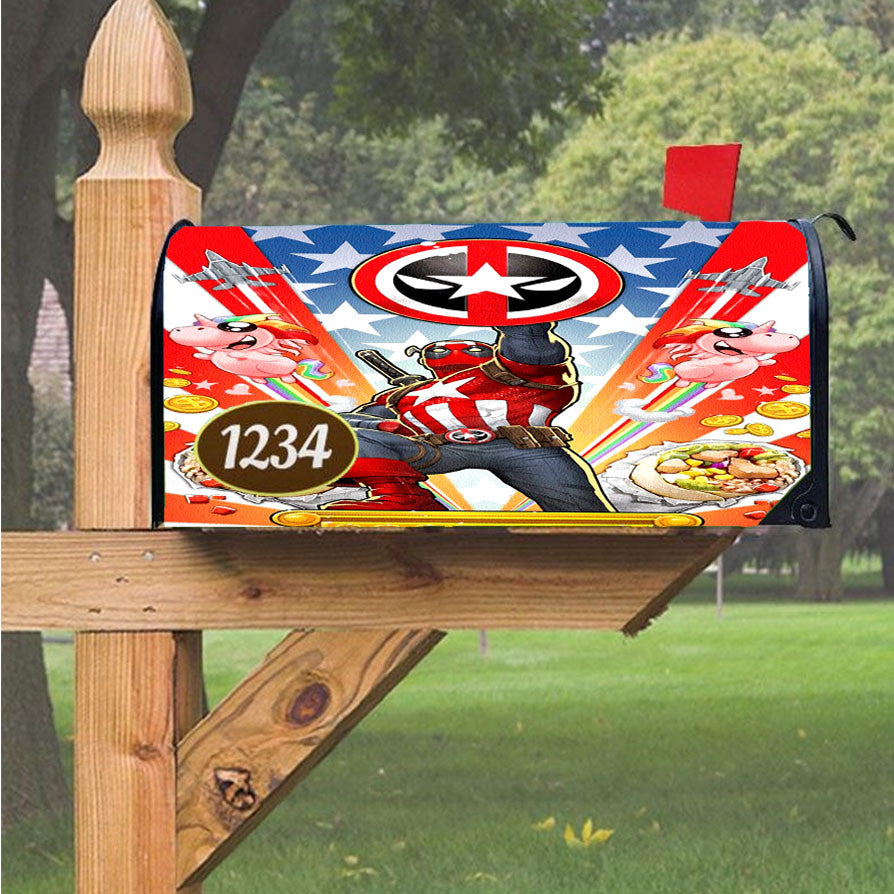 Wu Tang Clan Rap Hip Hop Music Collages Magnetic Mailbox Cover 18" X 21" Outdoor Decor
