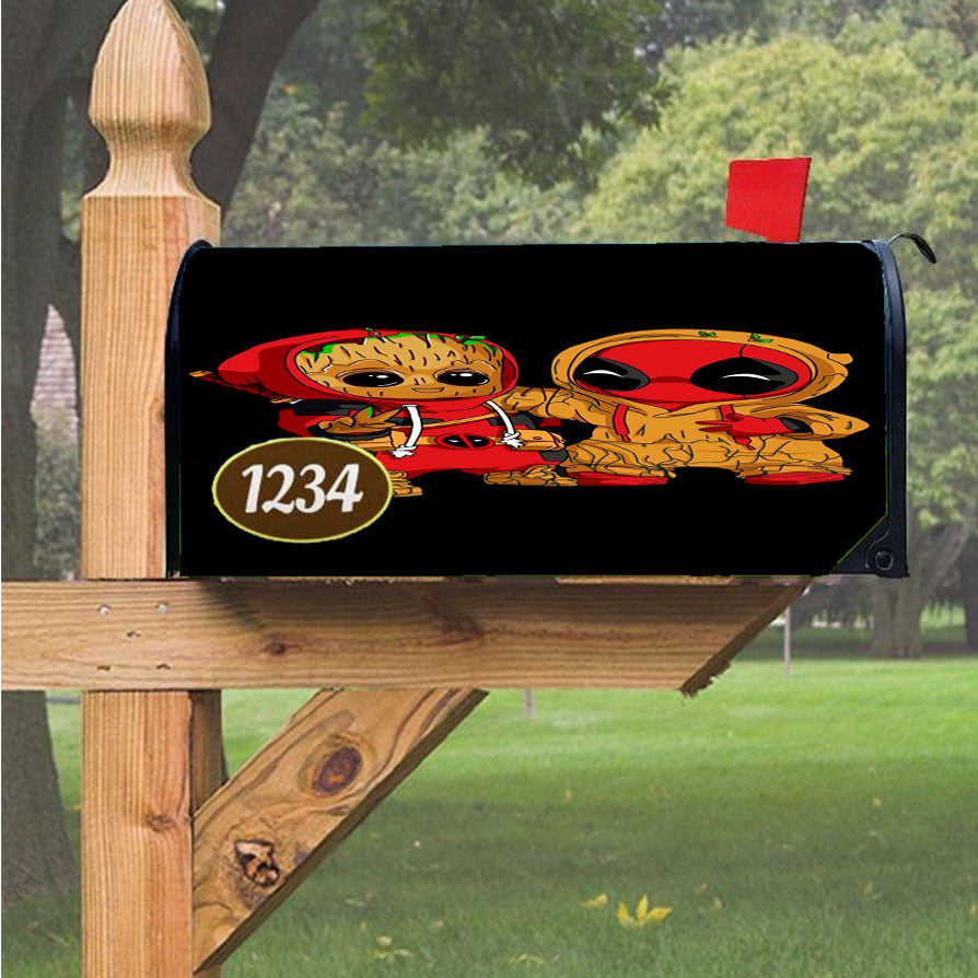 Wu Tang Clan Rap Hip Hop Music Collages Magnetic Mailbox Cover 18" X 21" Outdoor Decor