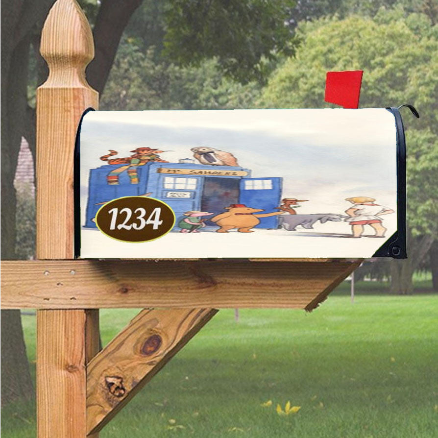 Wu Tang Clan Rap Hip Hop Music Collages Magnetic Mailbox Cover 18" X 21" Outdoor Decor