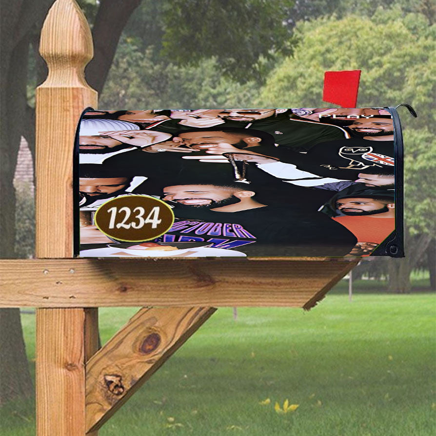 Wu Tang Clan Rap Hip Hop Music Collages Magnetic Mailbox Cover 18" X 21" Outdoor Decor