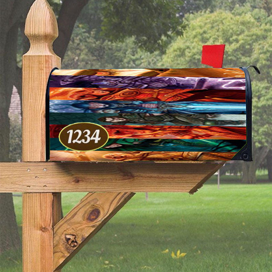 Wu Tang Clan Rap Hip Hop Music Collages Magnetic Mailbox Cover 18" X 21" Outdoor Decor