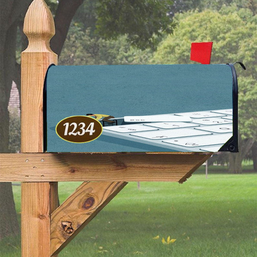 Wu Tang Clan Rap Hip Hop Music Collages Magnetic Mailbox Cover 18" X 21" Outdoor Decor
