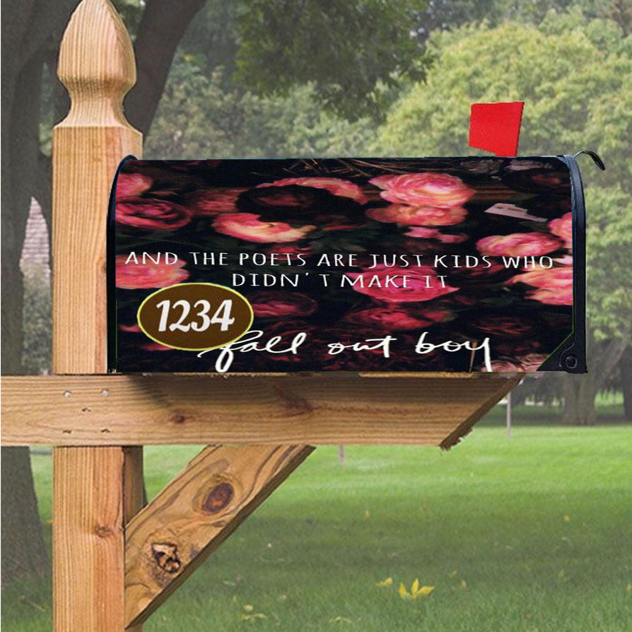 Wu Tang Clan Rap Hip Hop Music Collages Magnetic Mailbox Cover 18" X 21" Outdoor Decor