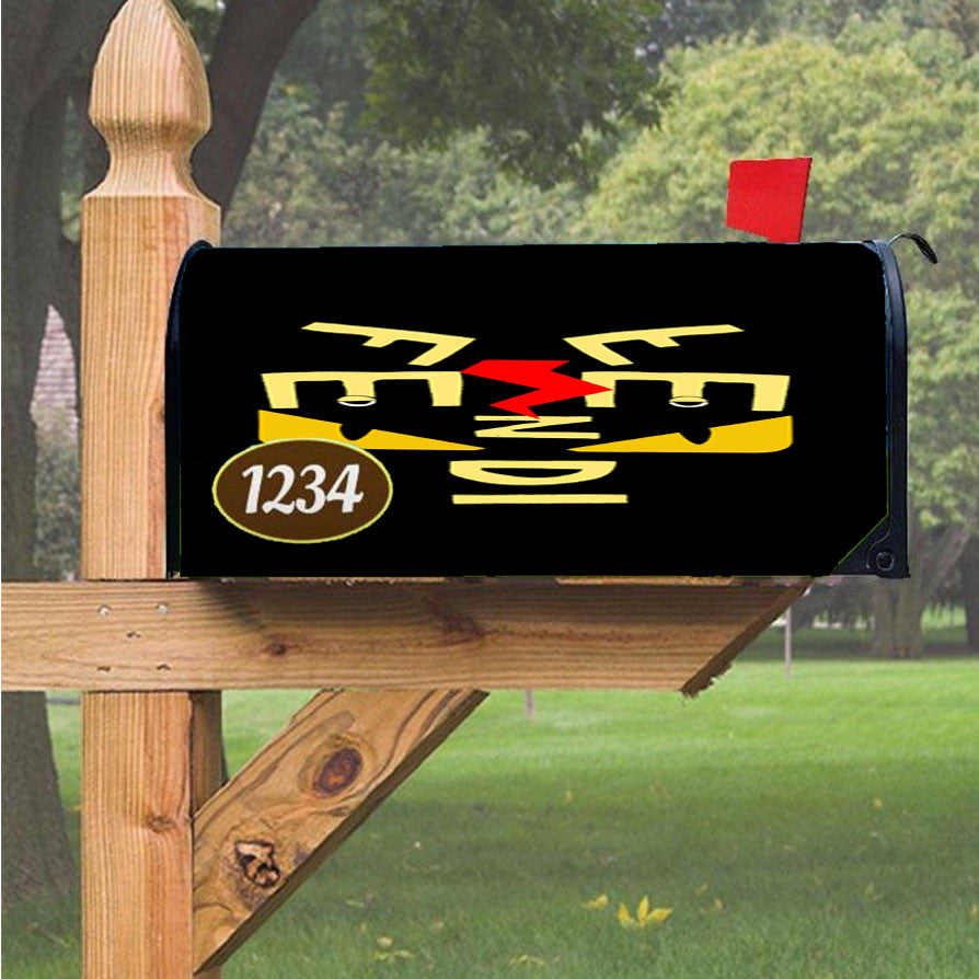 Wu Tang Clan Rap Hip Hop Music Collages Magnetic Mailbox Cover 18" X 21" Outdoor Decor
