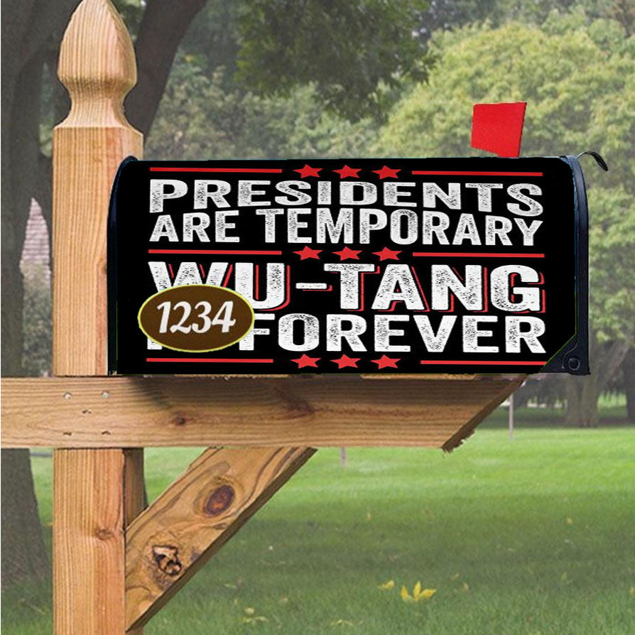 Wu Tang Clan Rap Hip Hop Music Collages Magnetic Mailbox Cover 18" X 21" Outdoor Decor