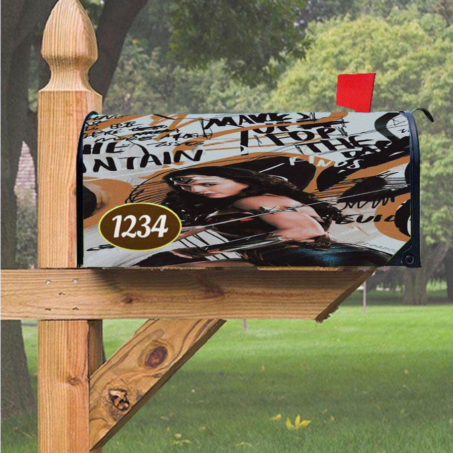 Wu Tang Clan Rap Hip Hop Music Collages Magnetic Mailbox Cover 18" X 21" Outdoor Decor