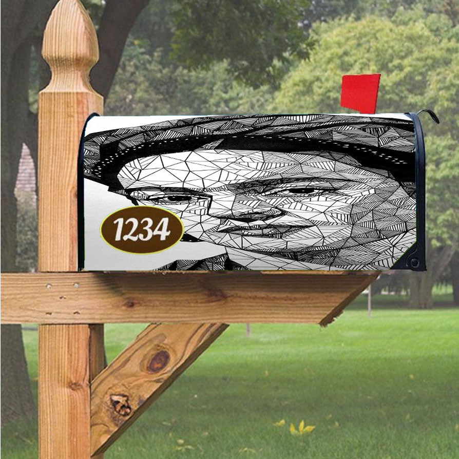 Wu Tang Clan Rap Hip Hop Music Collages Magnetic Mailbox Cover 18" X 21" Outdoor Decor
