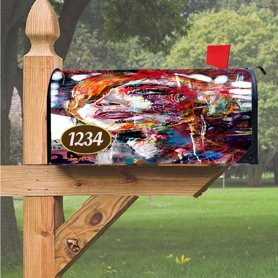 Wu Tang Clan Rap Hip Hop Music Collages Magnetic Mailbox Cover 18" X 21" Outdoor Decor