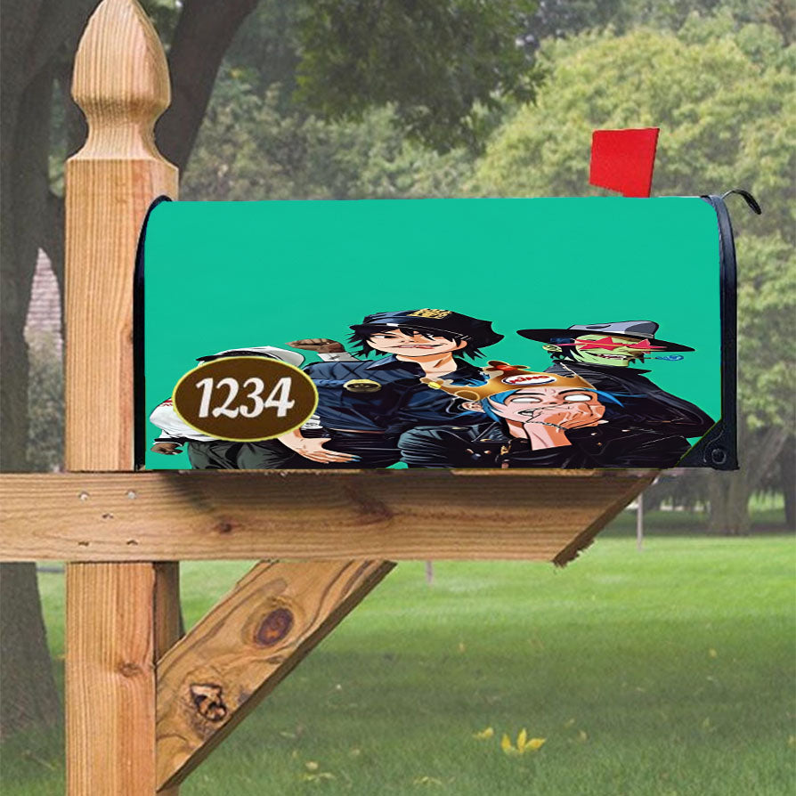 Wu Tang Clan Rap Hip Hop Music Collages Magnetic Mailbox Cover 18" X 21" Outdoor Decor