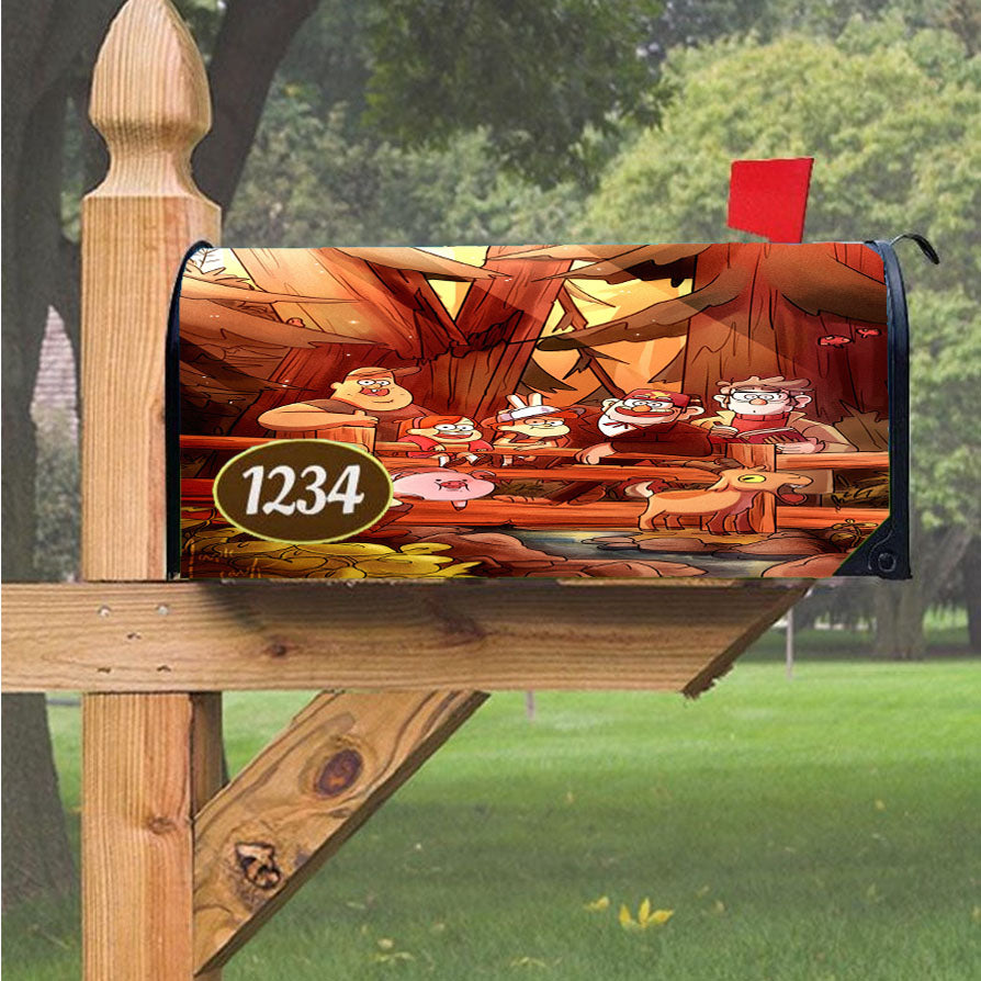 Wu Tang Clan Rap Hip Hop Music Collages Magnetic Mailbox Cover 18" X 21" Outdoor Decor