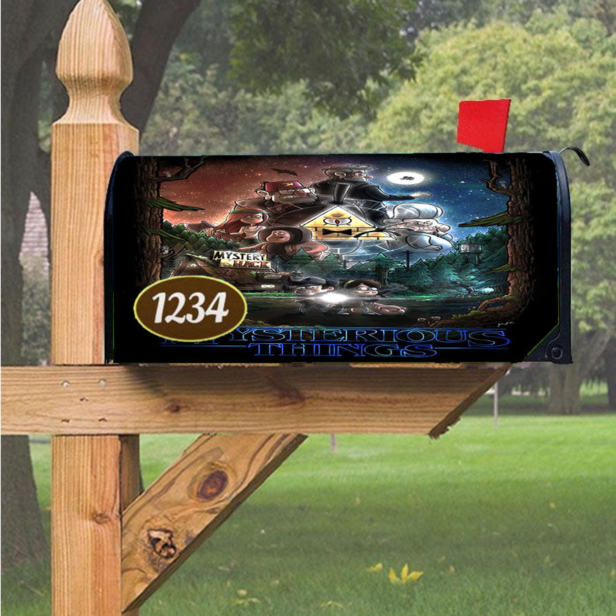 Wu Tang Clan Rap Hip Hop Music Collages Magnetic Mailbox Cover 18" X 21" Outdoor Decor