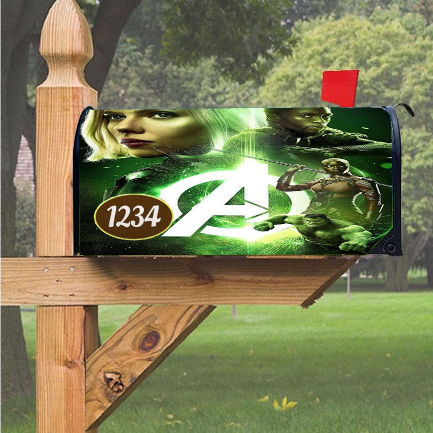 Wu Tang Clan Rap Hip Hop Music Collages Magnetic Mailbox Cover 18" X 21" Outdoor Decor