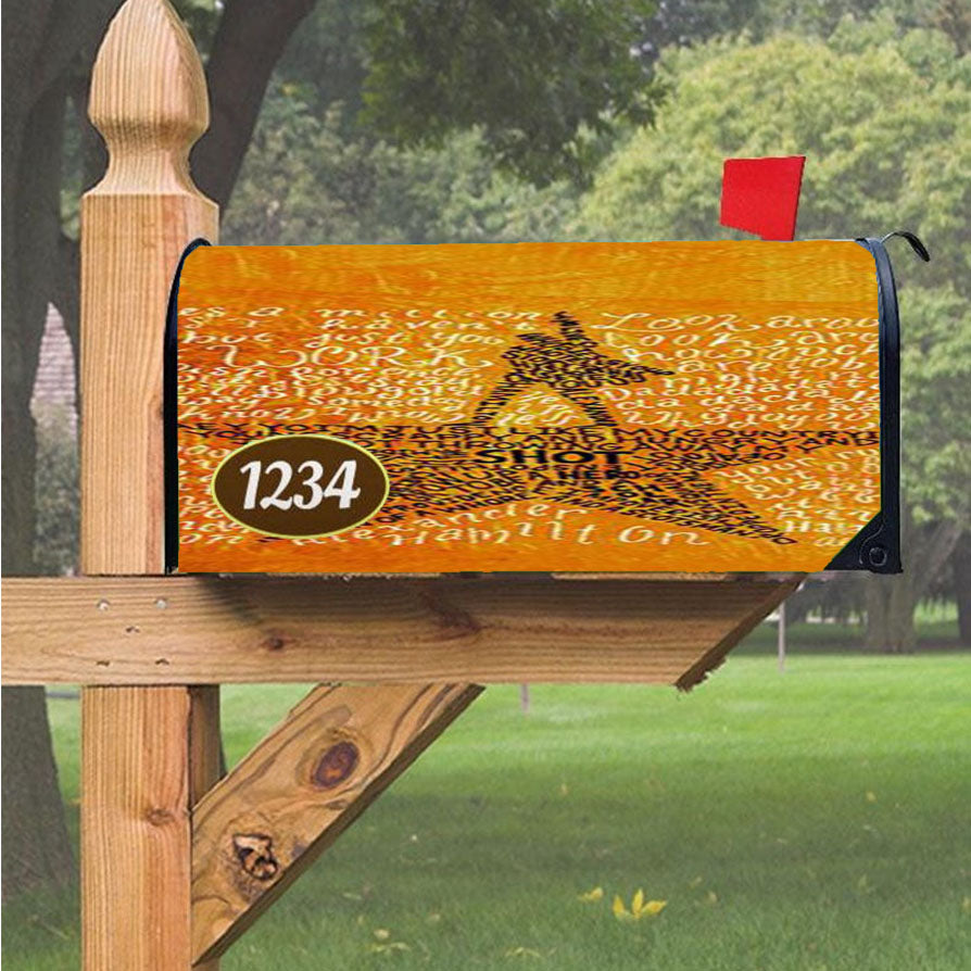 Wu Tang Clan Rap Hip Hop Music Collages Magnetic Mailbox Cover 18" X 21" Outdoor Decor