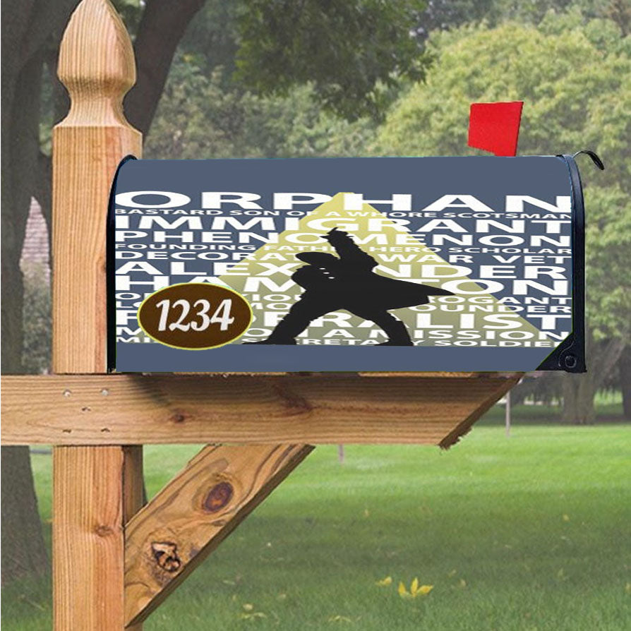 Wu Tang Clan Rap Hip Hop Music Collages Magnetic Mailbox Cover 18" X 21" Outdoor Decor
