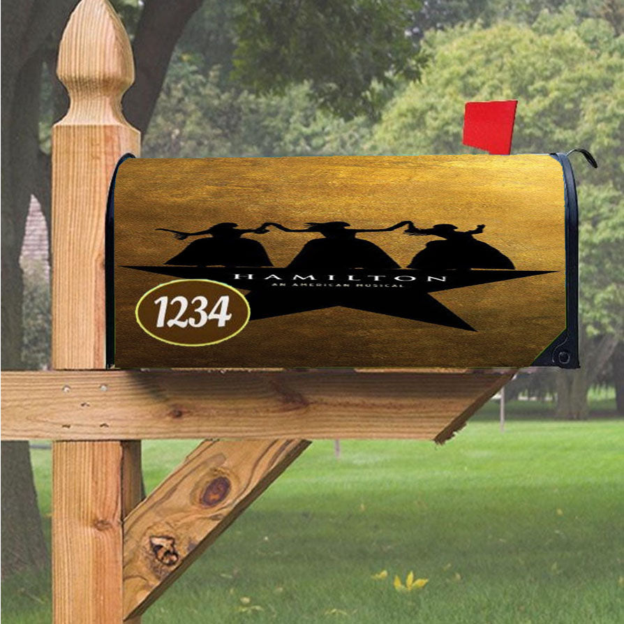 Wu Tang Clan Rap Hip Hop Music Collages Magnetic Mailbox Cover 18" X 21" Outdoor Decor