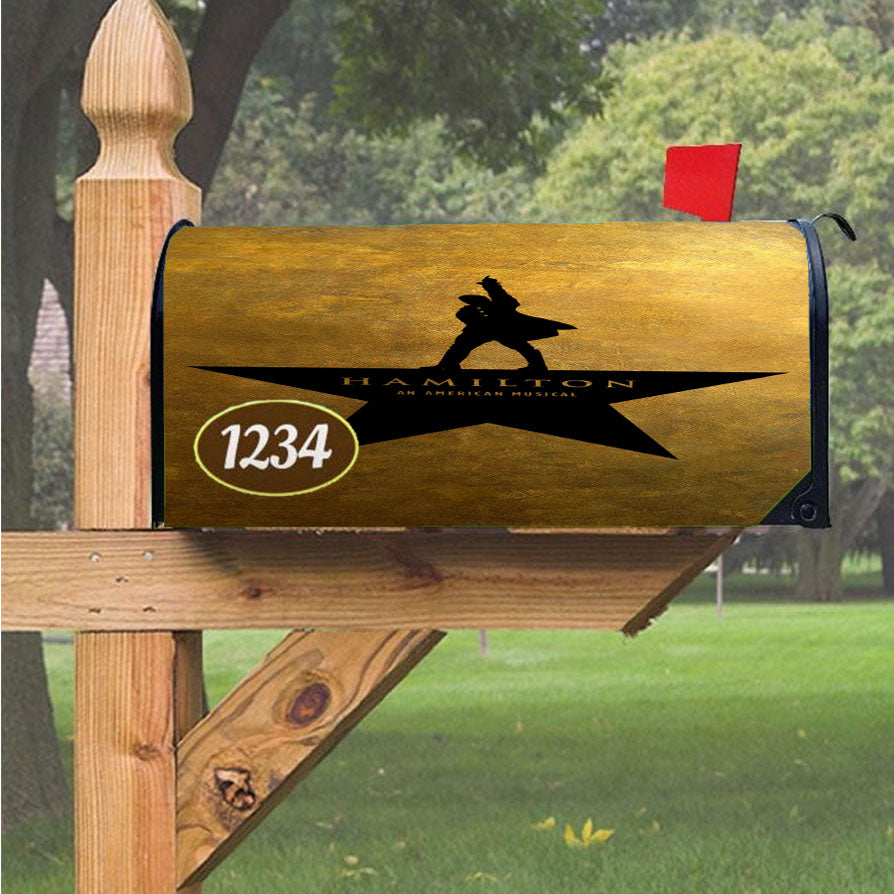 Wu Tang Clan Rap Hip Hop Music Collages Magnetic Mailbox Cover 18" X 21" Outdoor Decor