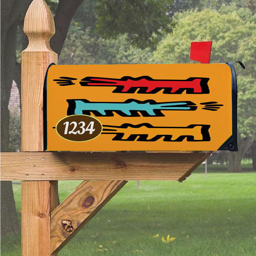 Wu Tang Clan Rap Hip Hop Music Collages Magnetic Mailbox Cover 18" X 21" Outdoor Decor