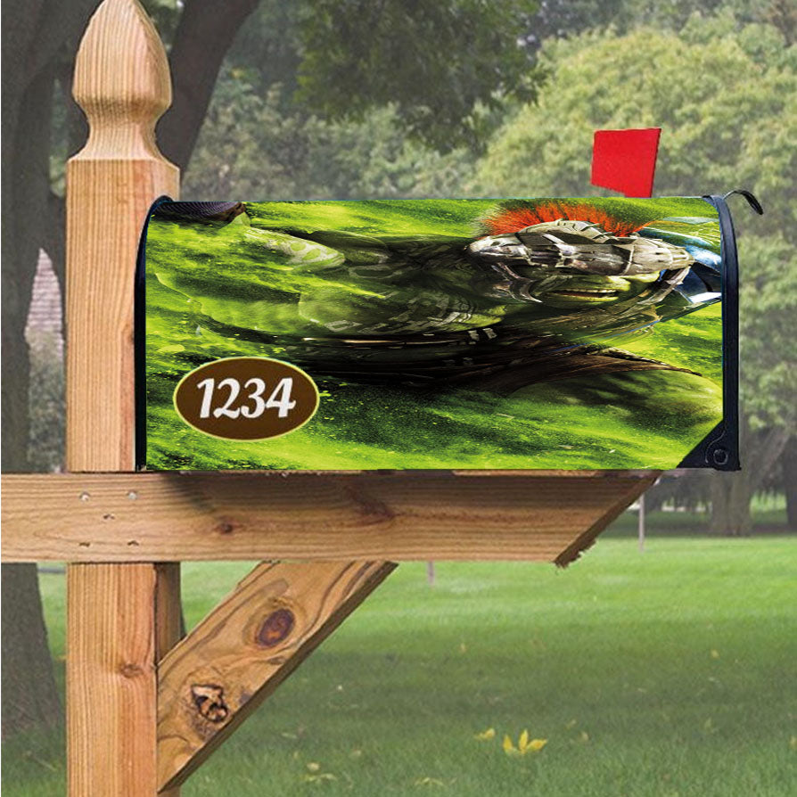 Wu Tang Clan Rap Hip Hop Music Collages Magnetic Mailbox Cover 18" X 21" Outdoor Decor