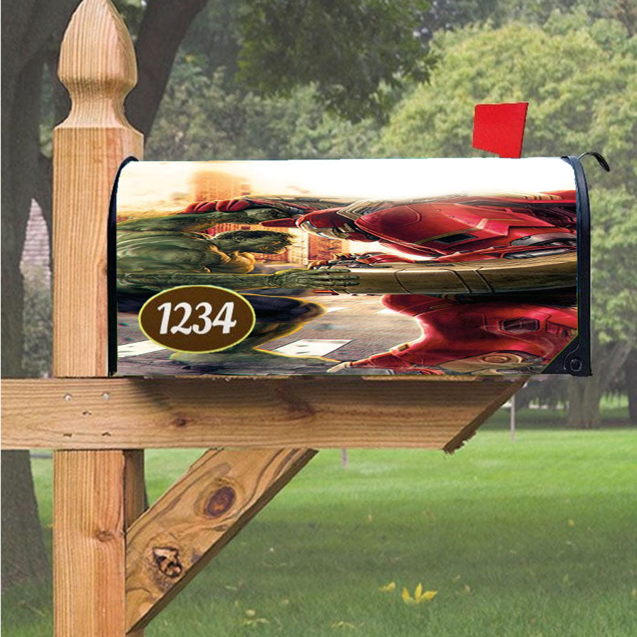 Wu Tang Clan Rap Hip Hop Music Collages Magnetic Mailbox Cover 18" X 21" Outdoor Decor