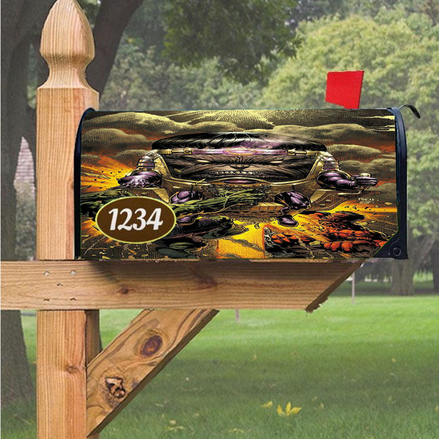 Wu Tang Clan Rap Hip Hop Music Collages Magnetic Mailbox Cover 18" X 21" Outdoor Decor