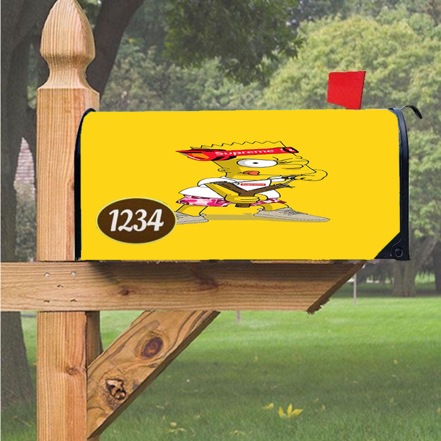 Wu Tang Clan Rap Hip Hop Music Collages Magnetic Mailbox Cover 18" X 21" Outdoor Decor