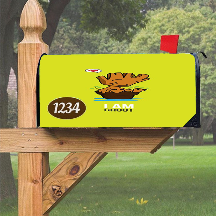 Wu Tang Clan Rap Hip Hop Music Collages Magnetic Mailbox Cover 18" X 21" Outdoor Decor