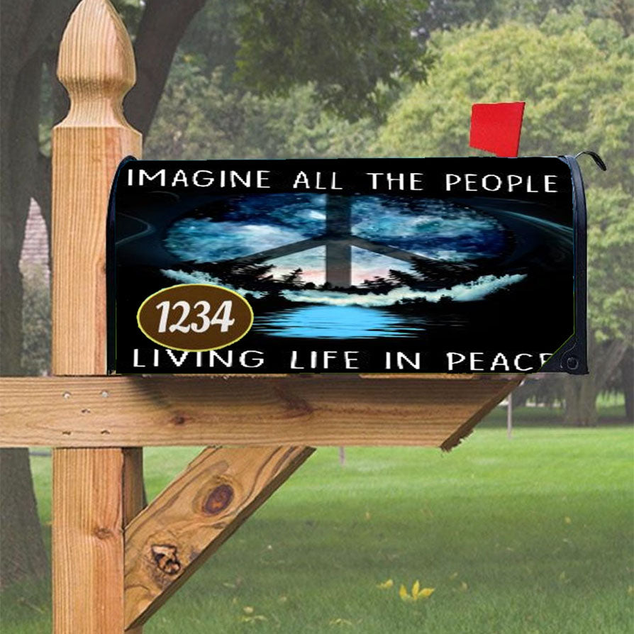 Wu Tang Clan Rap Hip Hop Music Collages Magnetic Mailbox Cover 18" X 21" Outdoor Decor