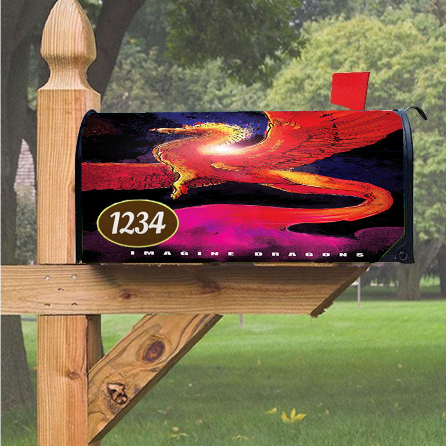 Wu Tang Clan Rap Hip Hop Music Collages Magnetic Mailbox Cover 18" X 21" Outdoor Decor