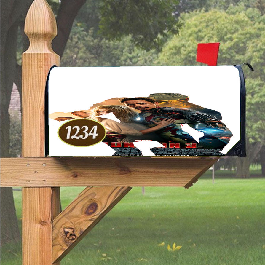 Wu Tang Clan Rap Hip Hop Music Collages Magnetic Mailbox Cover 18" X 21" Outdoor Decor