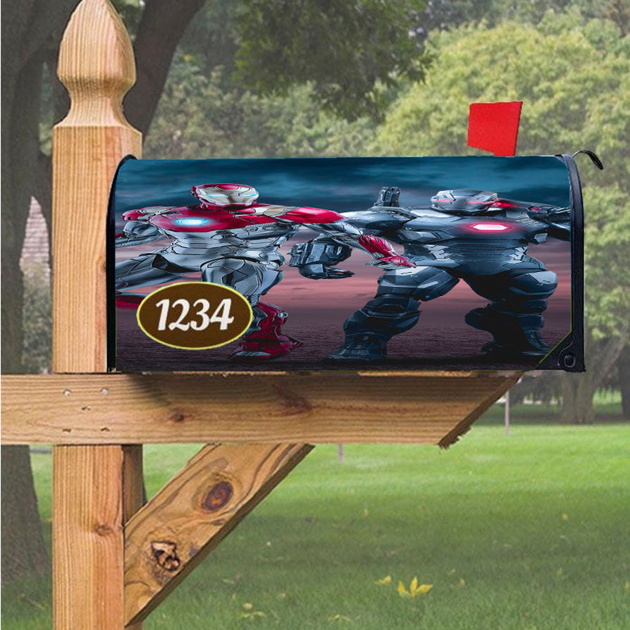 Wu Tang Clan Rap Hip Hop Music Collages Magnetic Mailbox Cover 18" X 21" Outdoor Decor