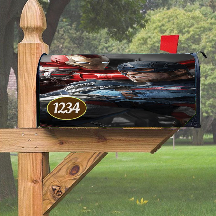 Wu Tang Clan Rap Hip Hop Music Collages Magnetic Mailbox Cover 18" X 21" Outdoor Decor