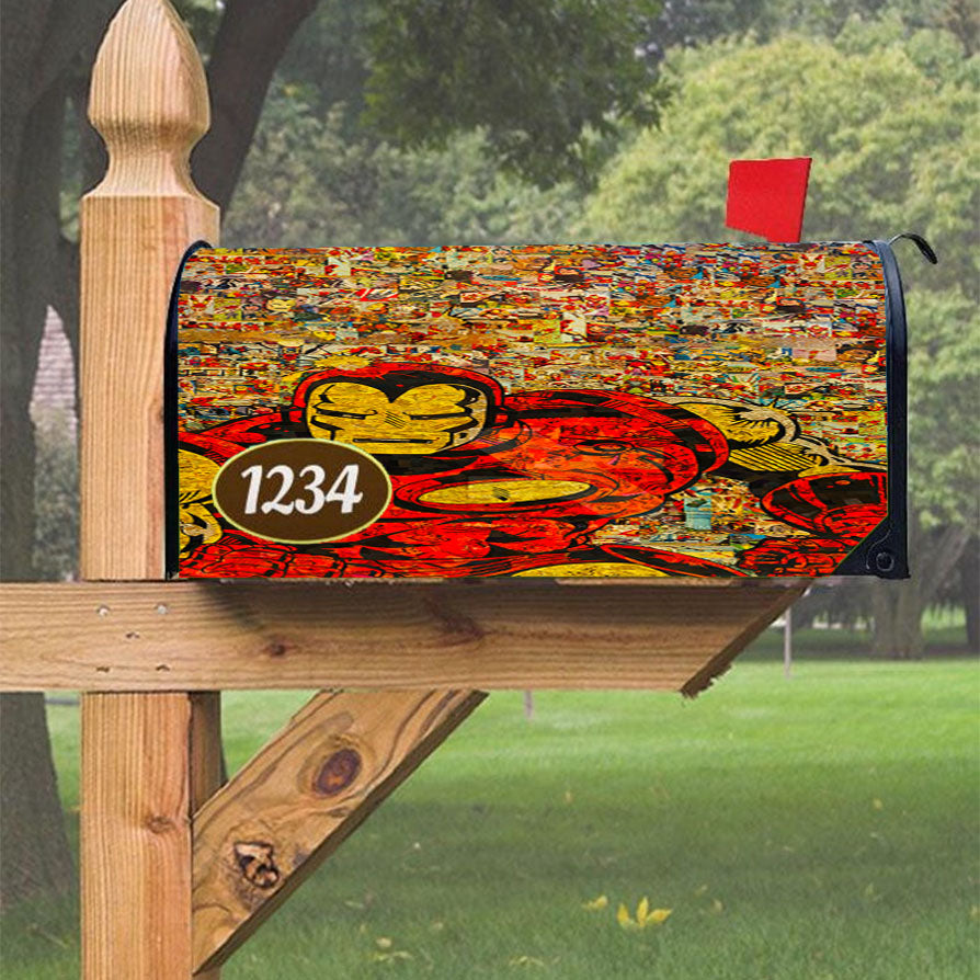 Wu Tang Clan Rap Hip Hop Music Collages Magnetic Mailbox Cover 18" X 21" Outdoor Decor