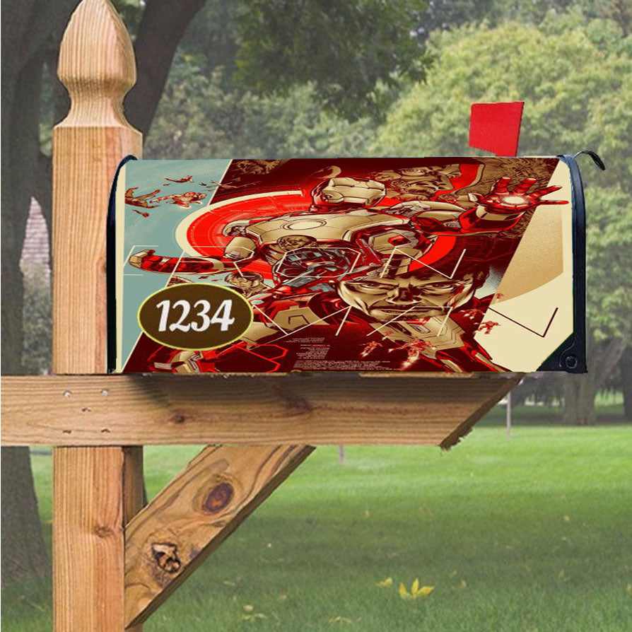 Wu Tang Clan Rap Hip Hop Music Collages Magnetic Mailbox Cover 18" X 21" Outdoor Decor