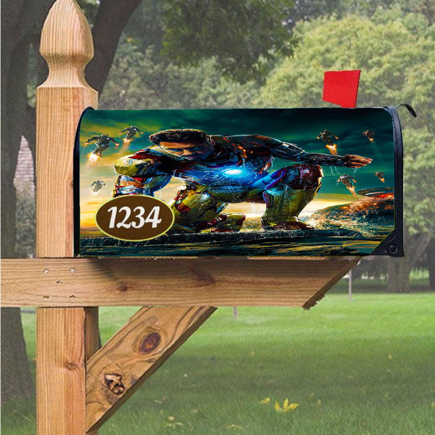 Wu Tang Clan Rap Hip Hop Music Collages Magnetic Mailbox Cover 18" X 21" Outdoor Decor