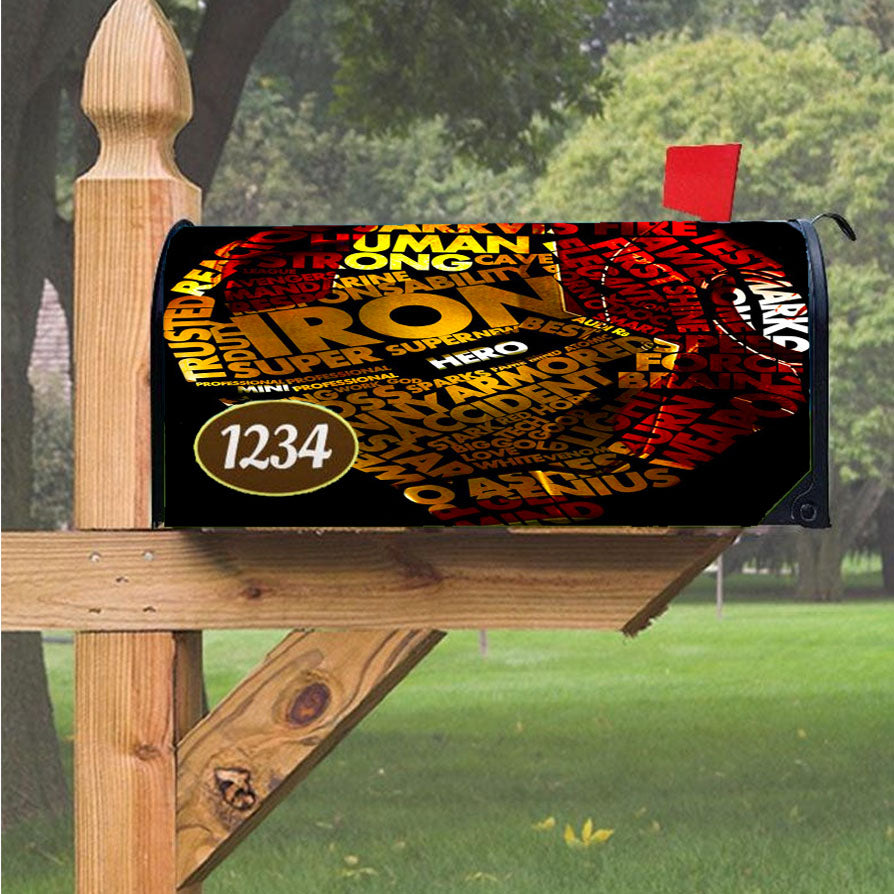 Wu Tang Clan Rap Hip Hop Music Collages Magnetic Mailbox Cover 18" X 21" Outdoor Decor