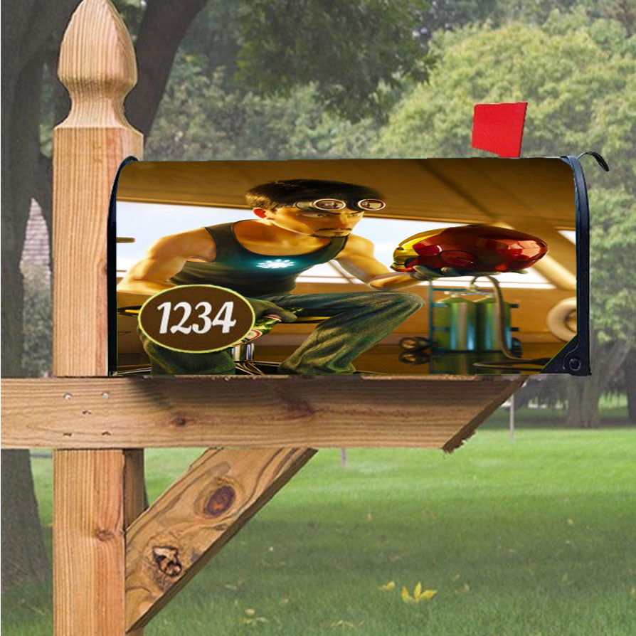 Wu Tang Clan Rap Hip Hop Music Collages Magnetic Mailbox Cover 18" X 21" Outdoor Decor