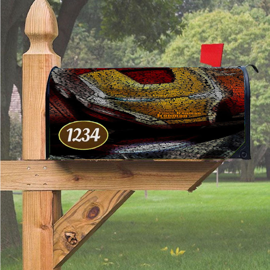 Wu Tang Clan Rap Hip Hop Music Collages Magnetic Mailbox Cover 18" X 21" Outdoor Decor
