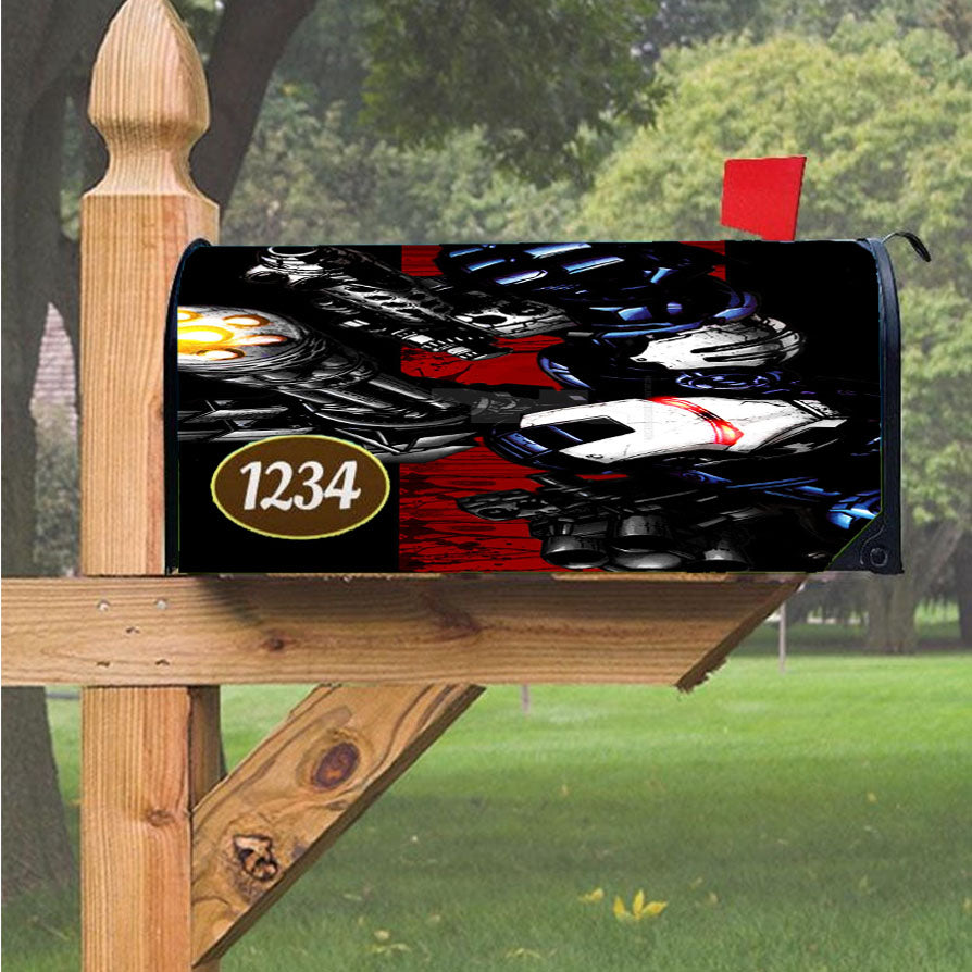 Wu Tang Clan Rap Hip Hop Music Collages Magnetic Mailbox Cover 18" X 21" Outdoor Decor