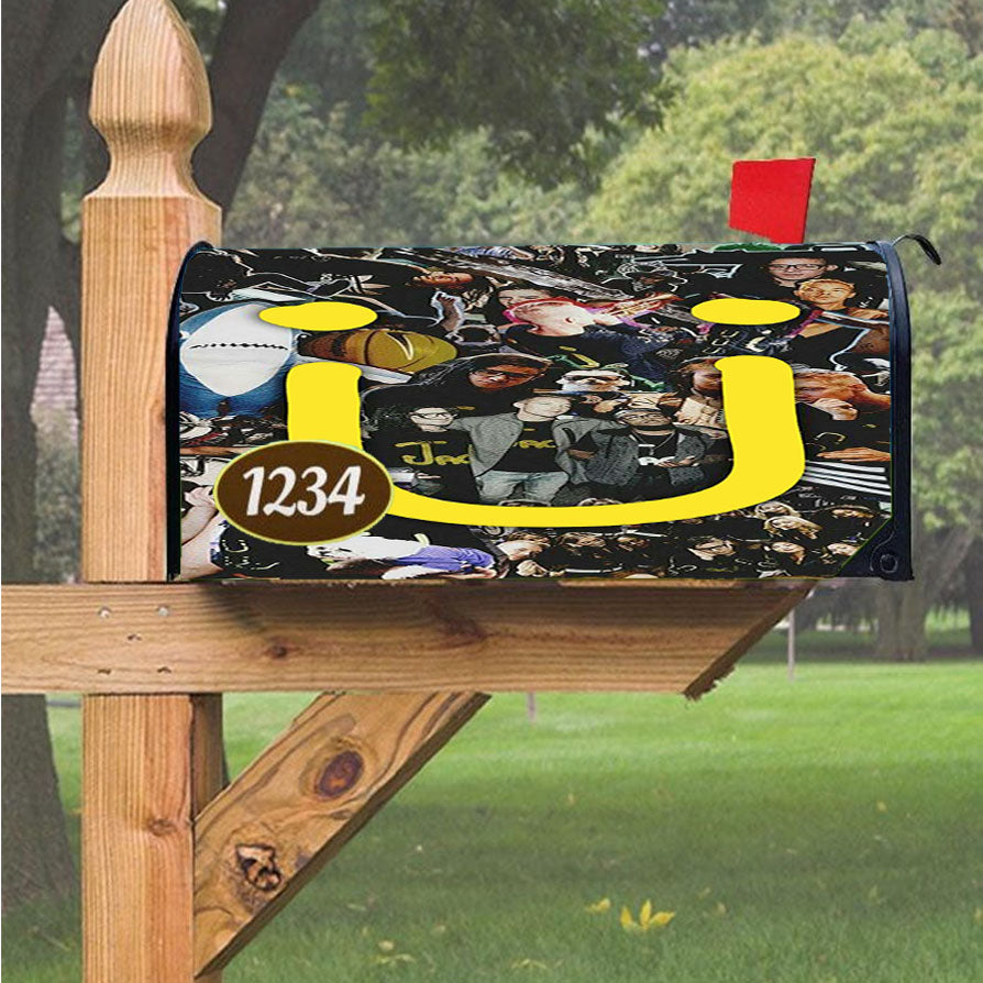 Wu Tang Clan Rap Hip Hop Music Collages Magnetic Mailbox Cover 18" X 21" Outdoor Decor
