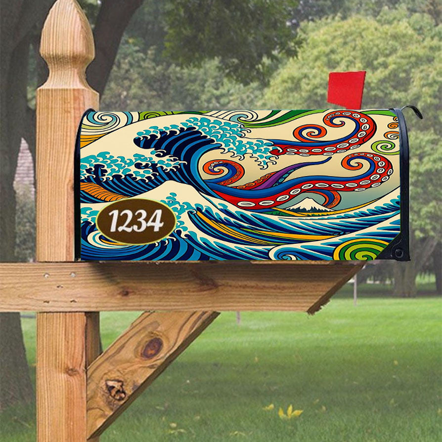 Wu Tang Clan Rap Hip Hop Music Collages Magnetic Mailbox Cover 18" X 21" Outdoor Decor