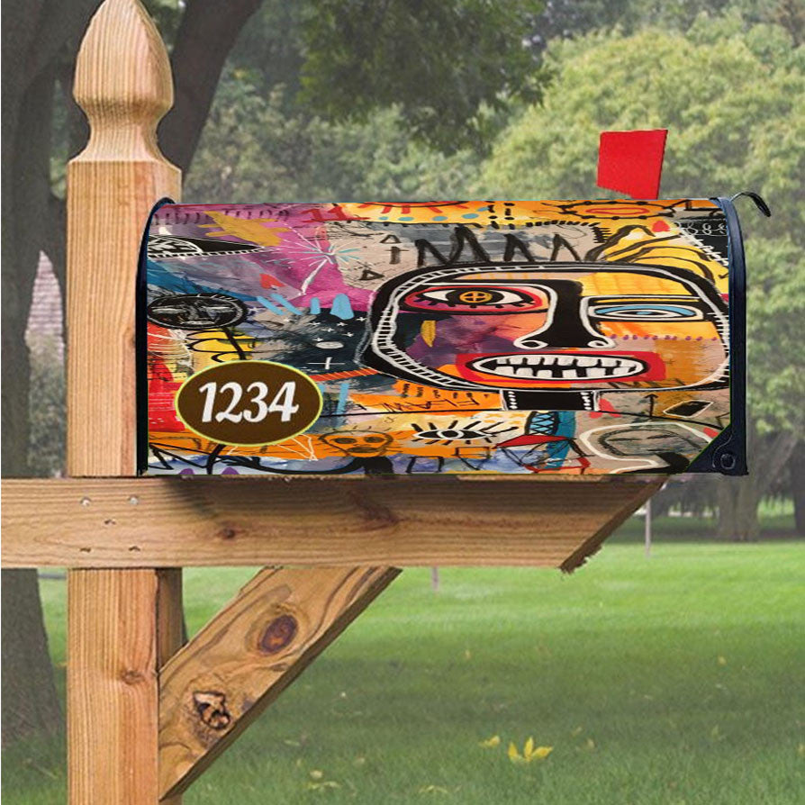 Wu Tang Clan Rap Hip Hop Music Collages Magnetic Mailbox Cover 18" X 21" Outdoor Decor