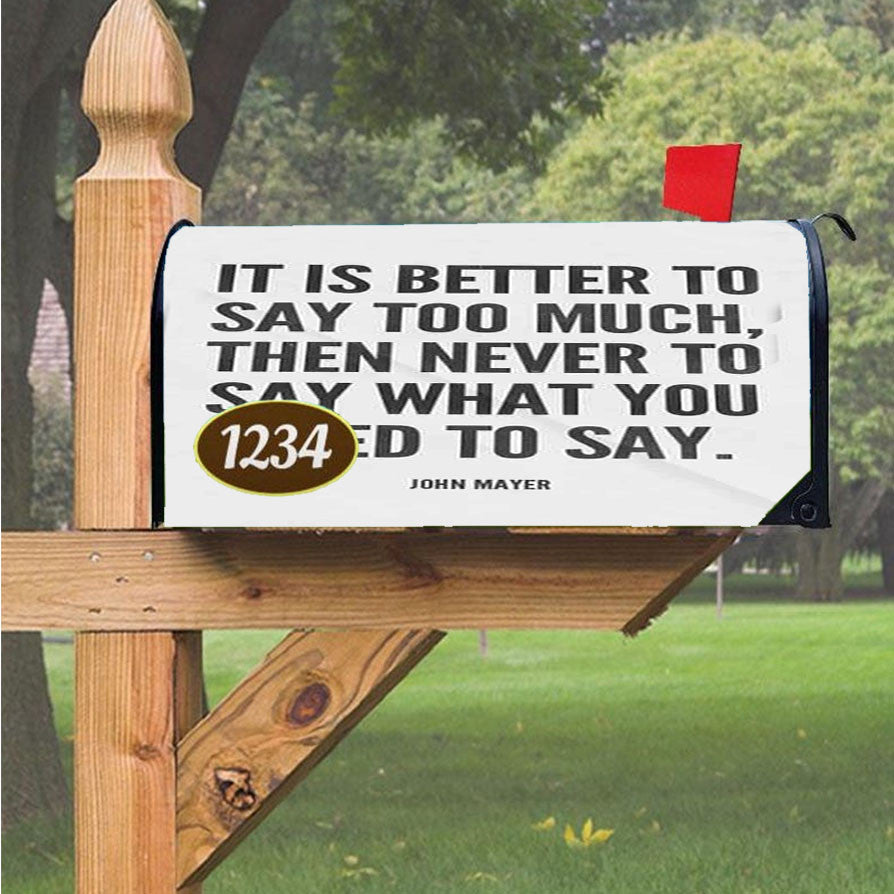 Wu Tang Clan Rap Hip Hop Music Collages Magnetic Mailbox Cover 18" X 21" Outdoor Decor