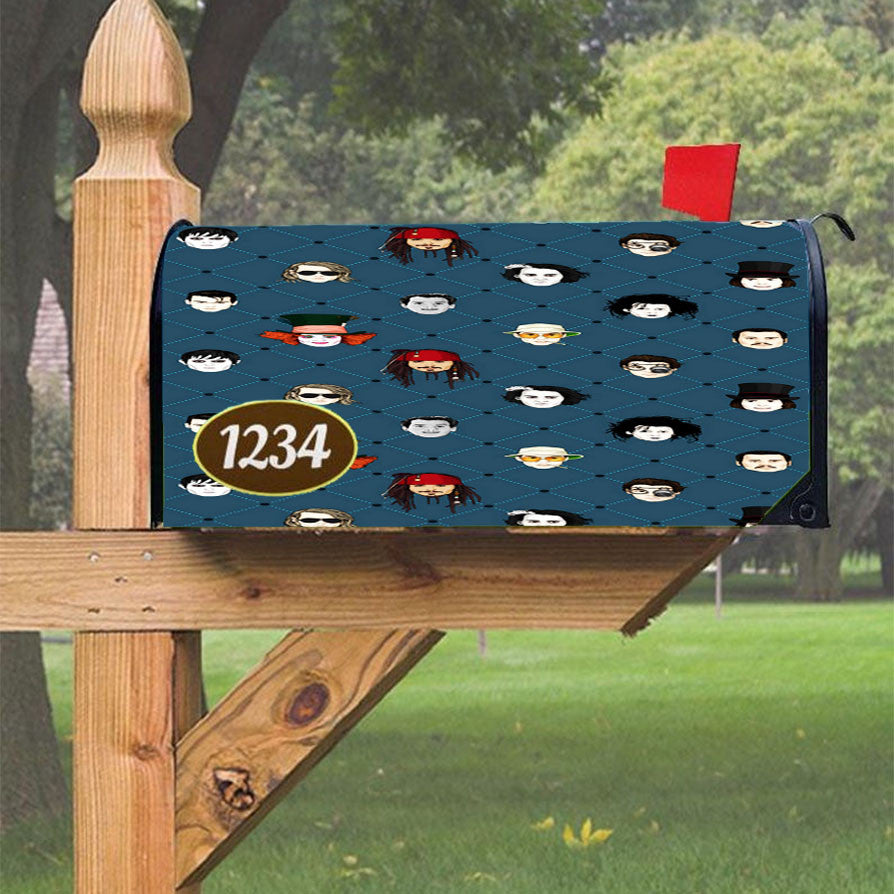 Wu Tang Clan Rap Hip Hop Music Collages Magnetic Mailbox Cover 18" X 21" Outdoor Decor