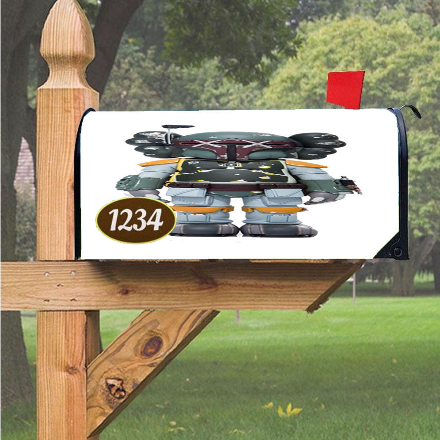 Wu Tang Clan Rap Hip Hop Music Collages Magnetic Mailbox Cover 18" X 21" Outdoor Decor