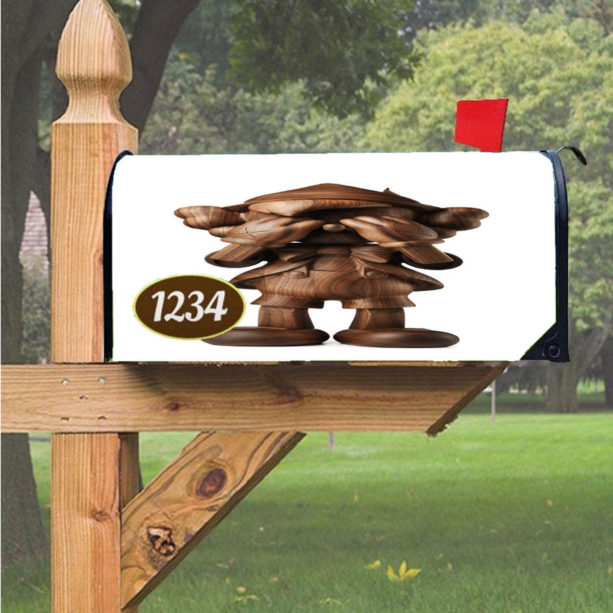 Wu Tang Clan Rap Hip Hop Music Collages Magnetic Mailbox Cover 18" X 21" Outdoor Decor