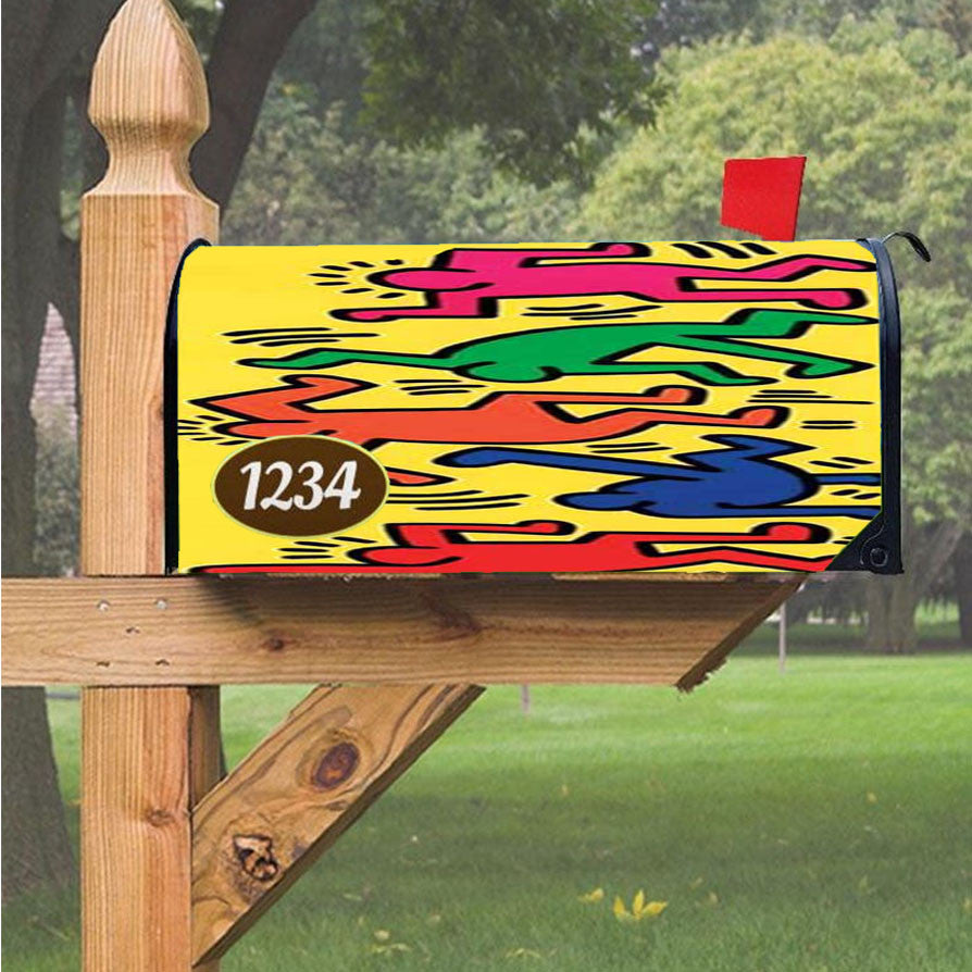 Wu Tang Clan Rap Hip Hop Music Collages Magnetic Mailbox Cover 18" X 21" Outdoor Decor