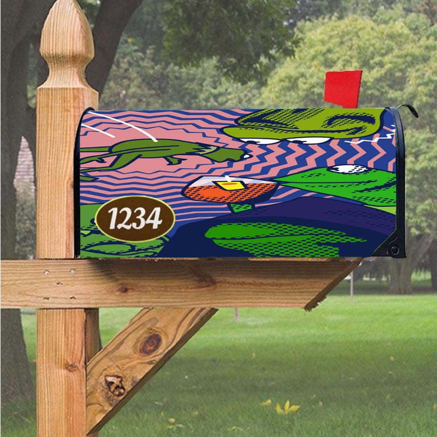 Wu Tang Clan Rap Hip Hop Music Collages Magnetic Mailbox Cover 18" X 21" Outdoor Decor